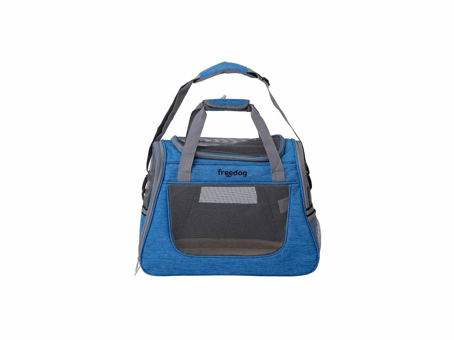 Freedog Trasportino Lax Blu, 45x25x35 cm
