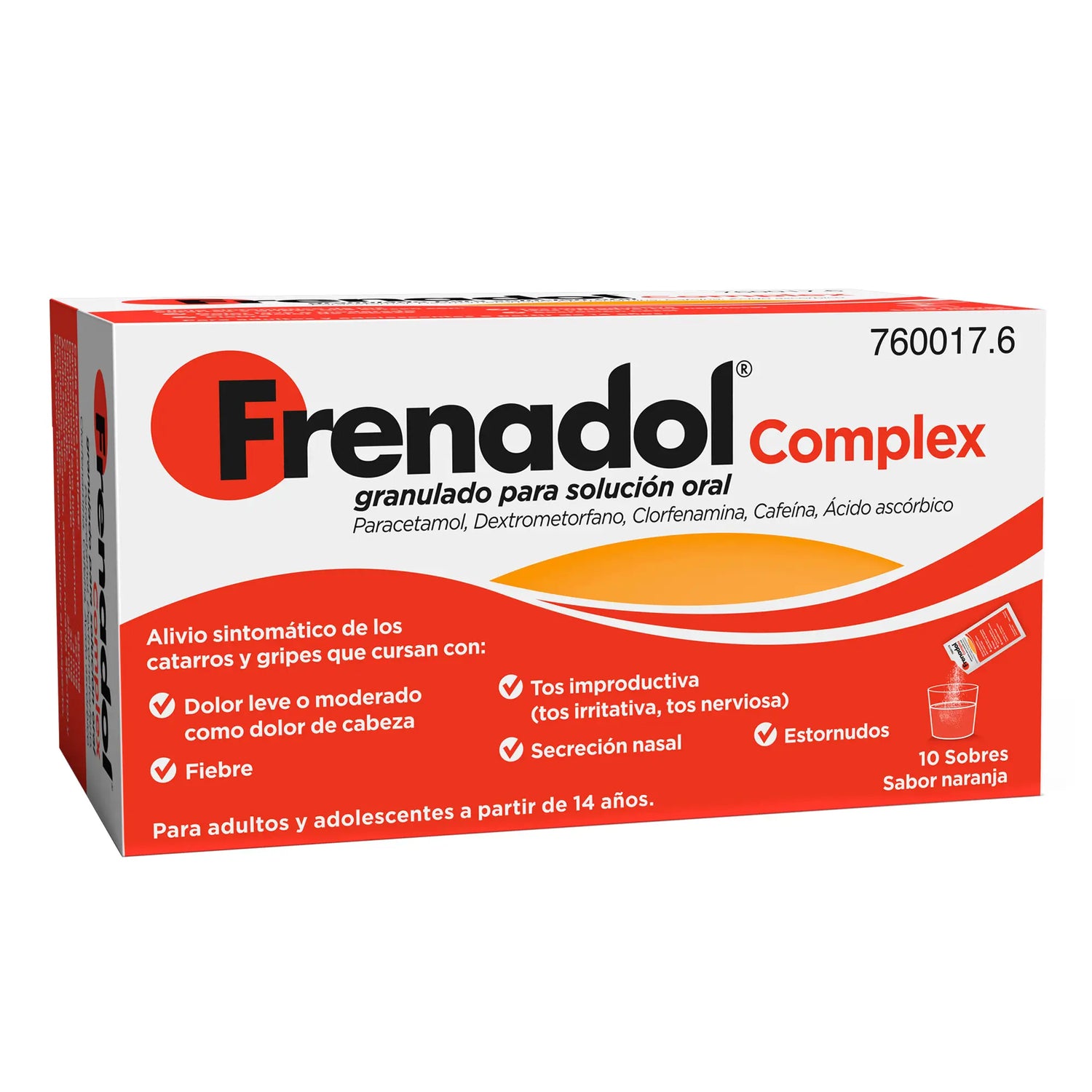 Complesso antinfluenzale FRENADOL®, uso orale, 10 bustine