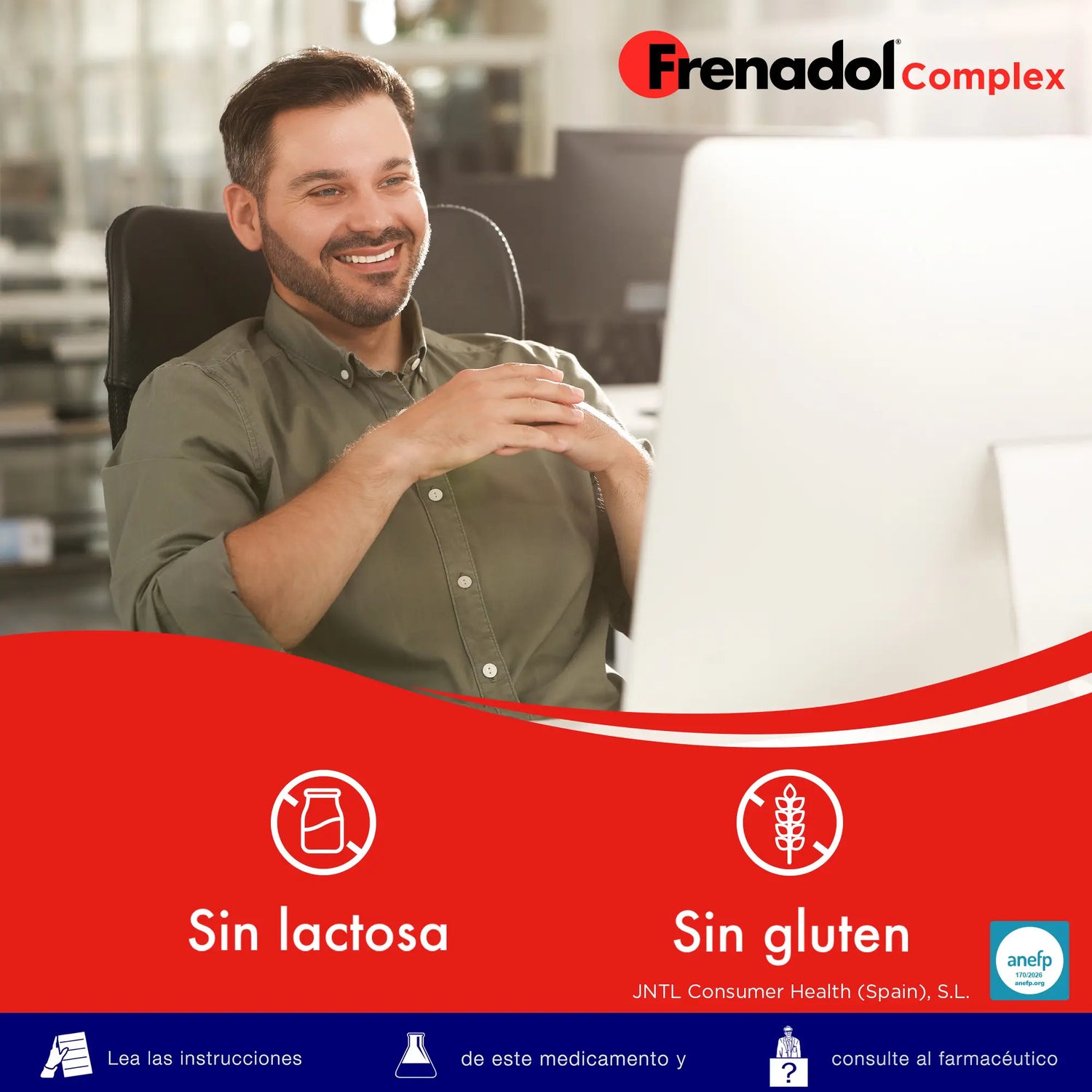Complesso antinfluenzale FRENADOL®, uso orale, 10 bustine