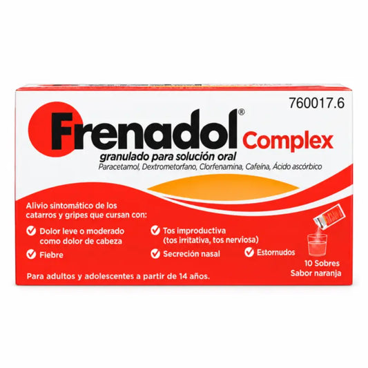 Complesso antinfluenzale FRENADOL®, uso orale, 10 bustine
