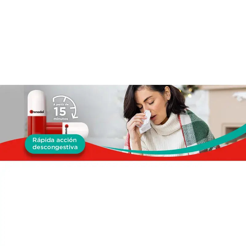 FRENADOL® Decongestionante antinfluenzale, uso orale, 16 capsule