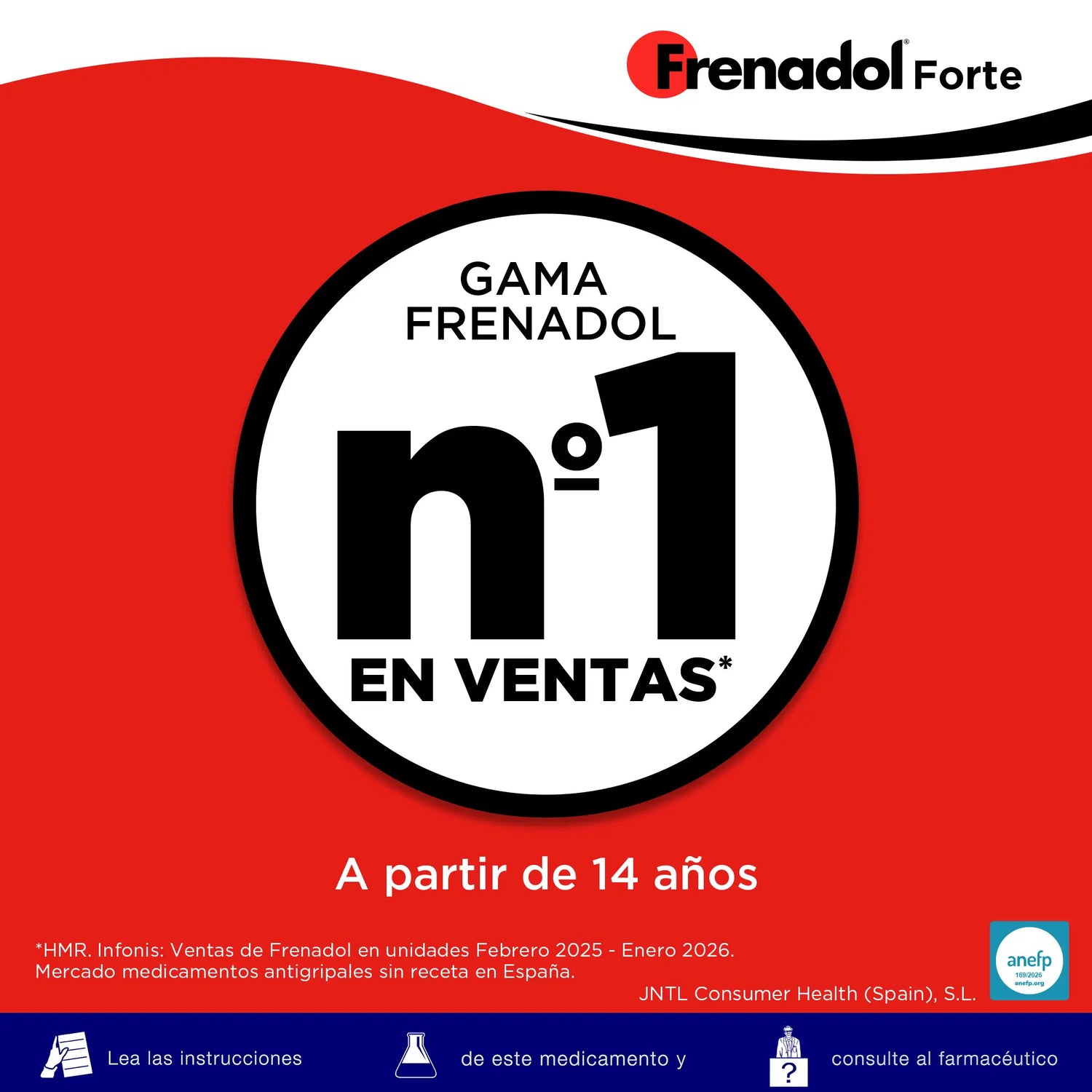 FRENADOL® Forte Antinfluenzale, uso orale, 10 bustine