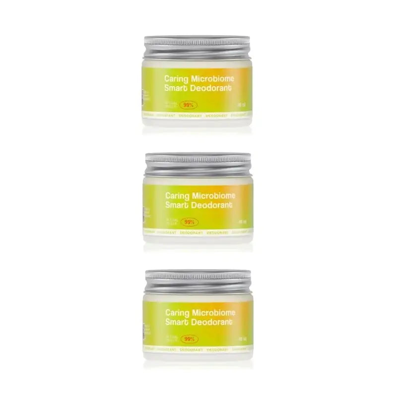 Deodorante naturale Freshly Caring Microbiome, 3x40ml
