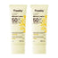 Freshly D+ Natural Suncare Mineral Lotion Spf50, confezione da 2 x 100 ml