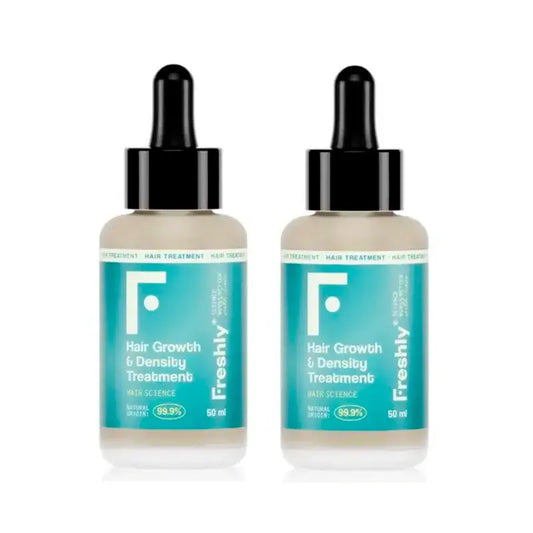 Freshly Trattamento per la perdita e la densità dei capelli, confezione da 2 x 50 ml