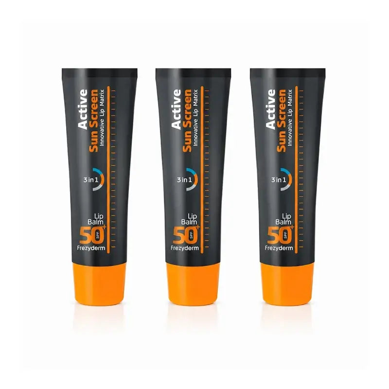 Frezyderm Active Sun Screen Lip Balm Spf 50+ Frezyderm Confezione 3 x 15 Ml