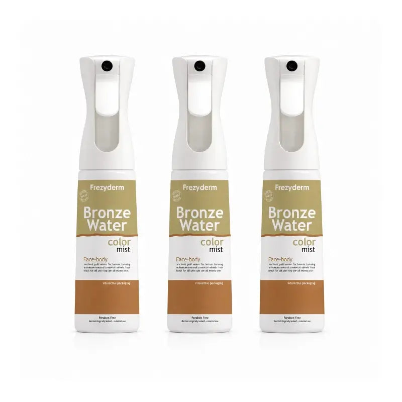 Frezyderm Bronze Water Colour Mist Frezyderm Confezione da 3 x 300 Ml