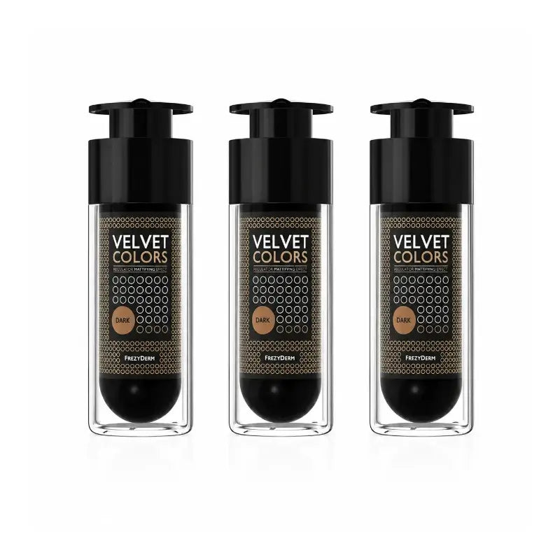 Frezyderm Velvet Colors Dark Confezione 3 x 30 Ml
