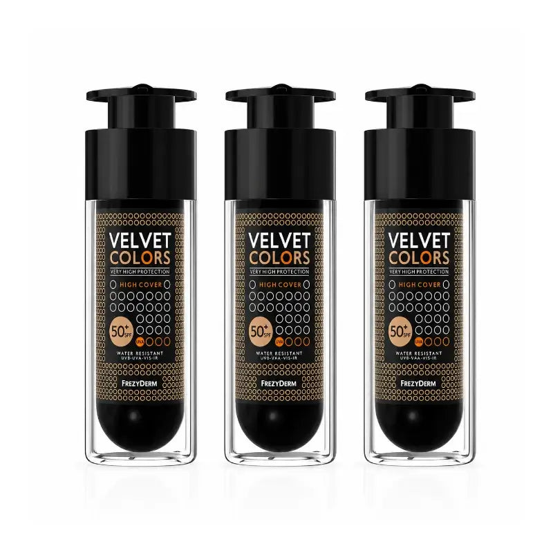 Frezyderm Velvet Colors Spf 50+ Confezione 3 x 30 Ml
