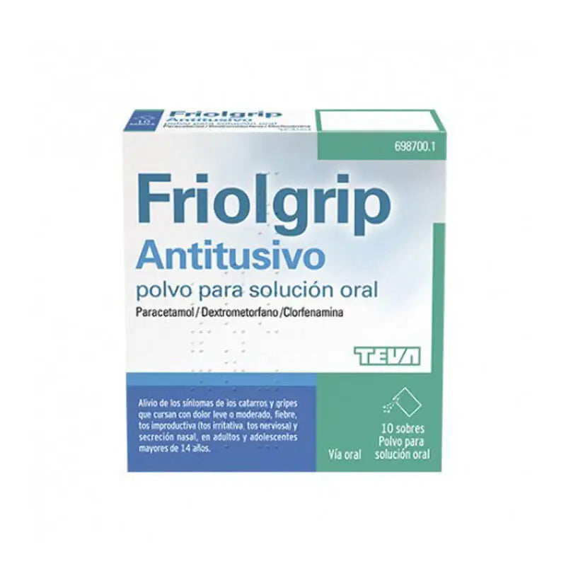 Friolgrip Polvere antitosse per soluzione orale 10 bustine