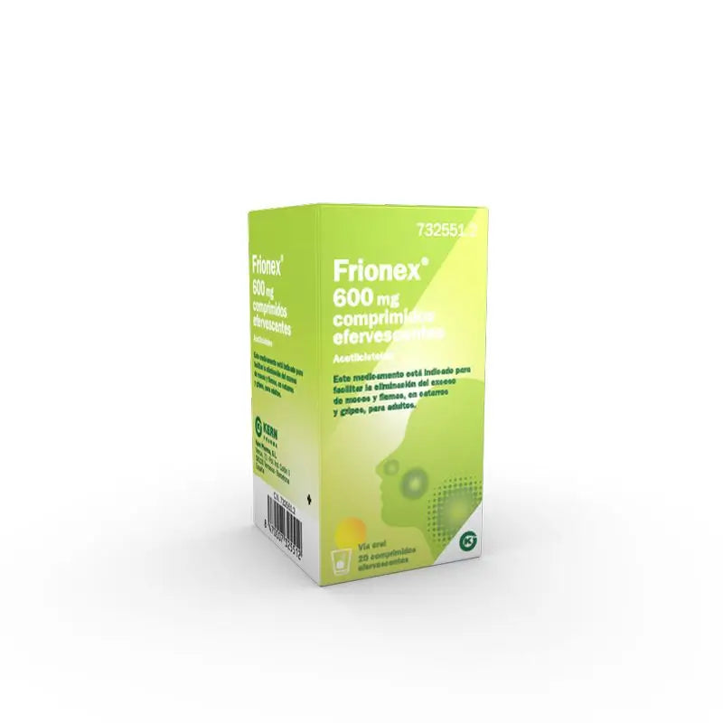 Frionex 600 Mg , 20 compresse effervescenti