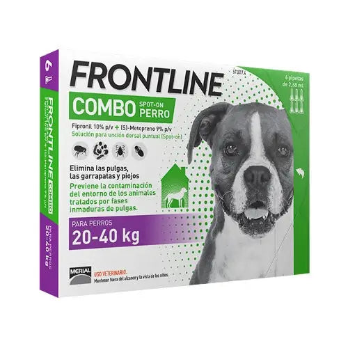 Frontline Spot Combo 20-40 Kg, 6 pipette