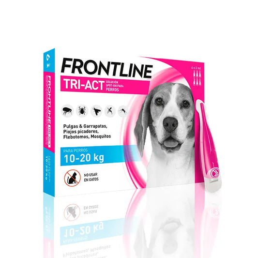 Frontline Tri-Act 10-20Kg, 6 Pipette