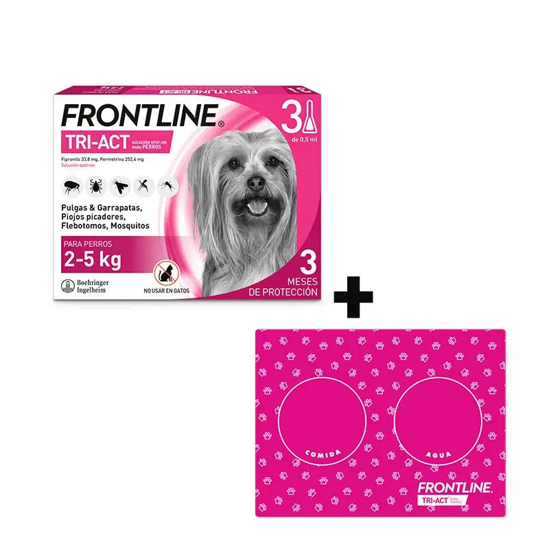 Frontline Tri-Act 2-5Kg Xs, 3 pipette
