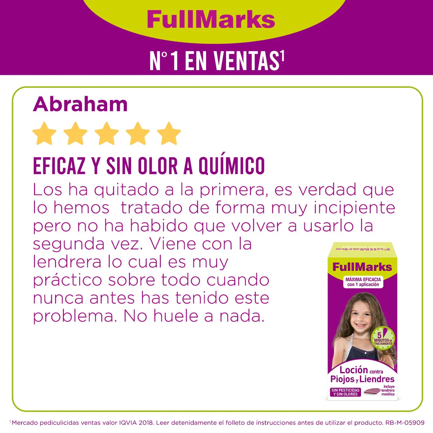 FullMarks Soluzione pediculicida, 100ml