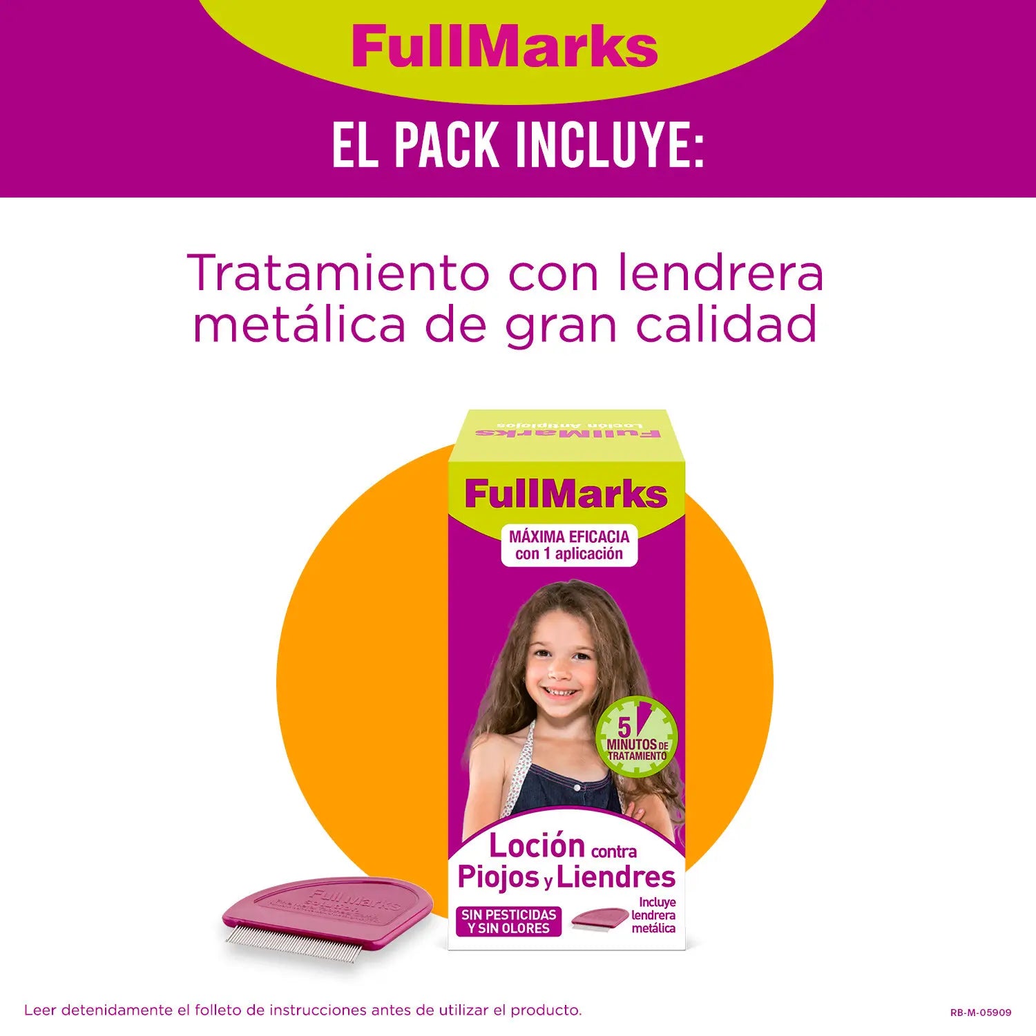 FullMarks Soluzione pediculicida, 100ml