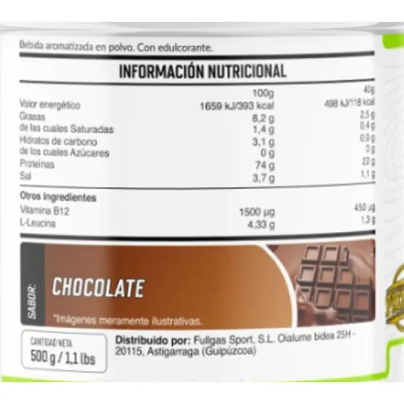 Fullgas Proteine Vegane al Cioccolato 500Gr.
