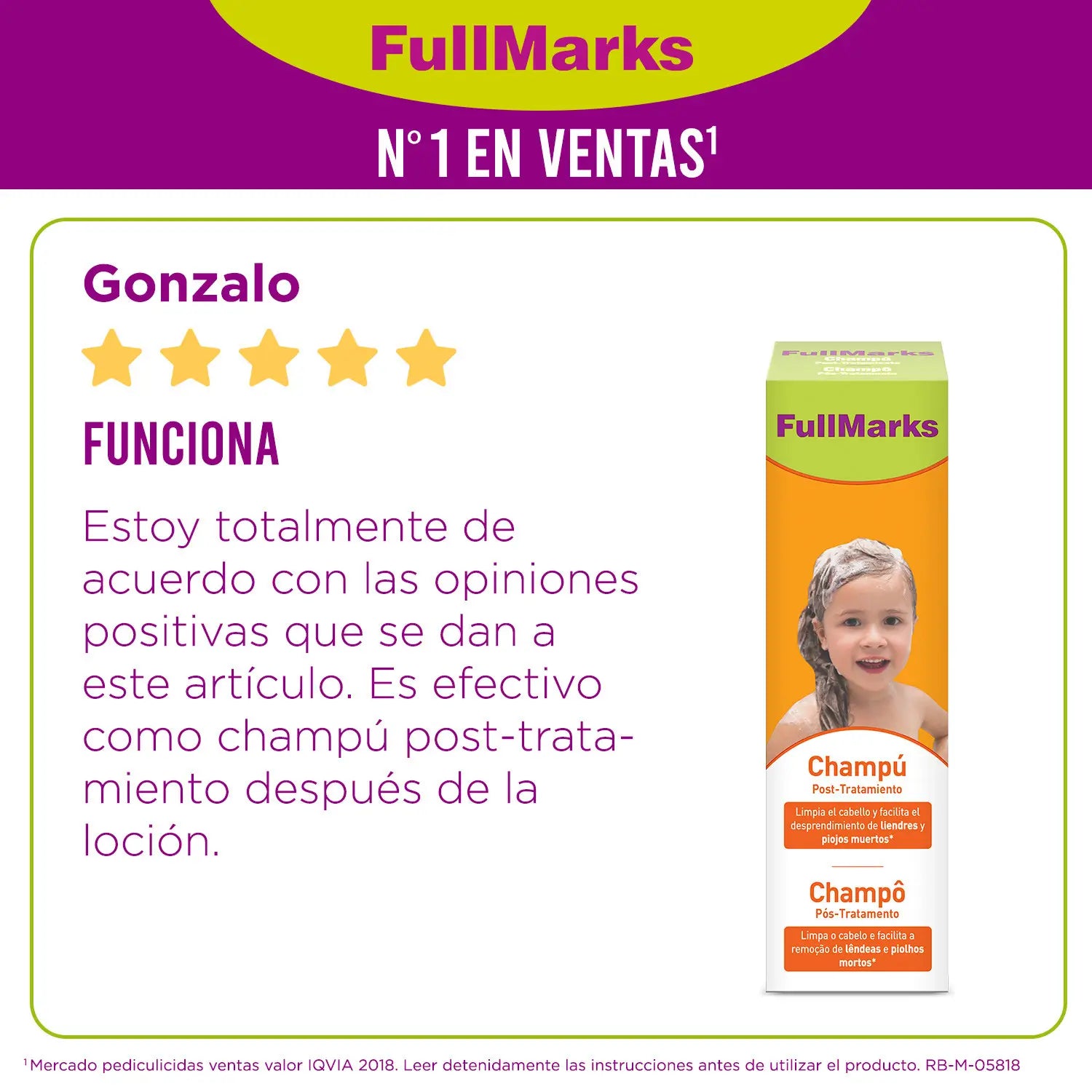 Fullmarks Shampoo post-trattamento 150 ml