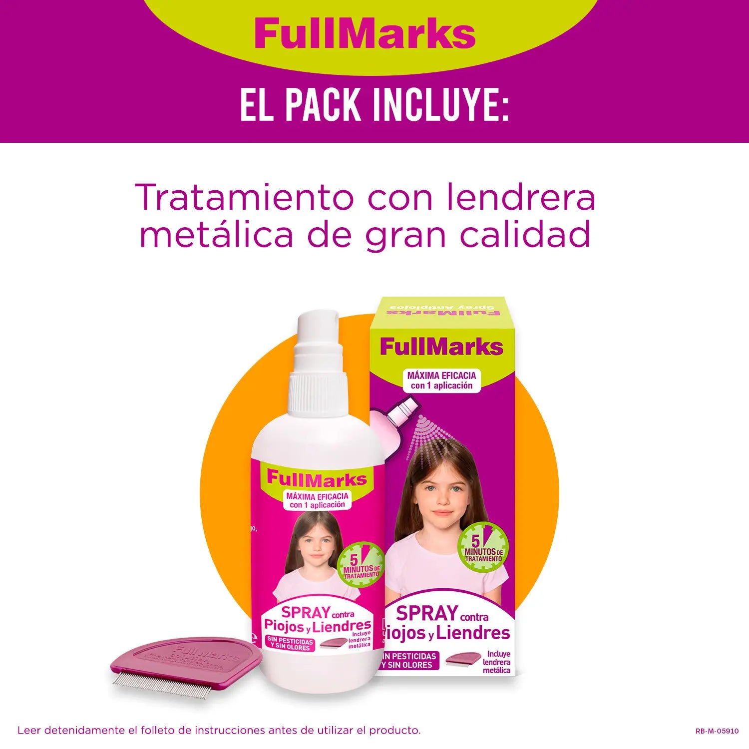 Fullmarks Spray antipidocchi 150 ml