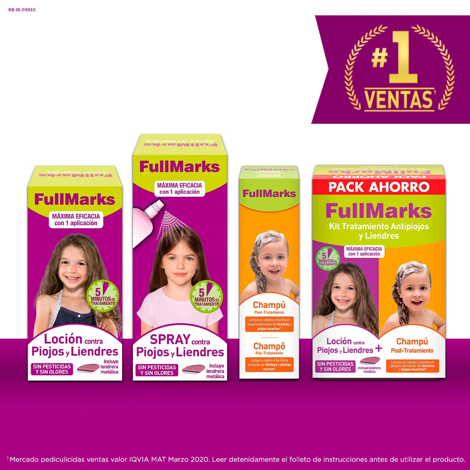 Fullmarks Spray antipidocchi 150 ml