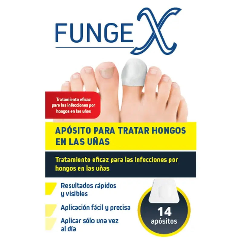 Funge X Medicazione antimicotica , 14 unità