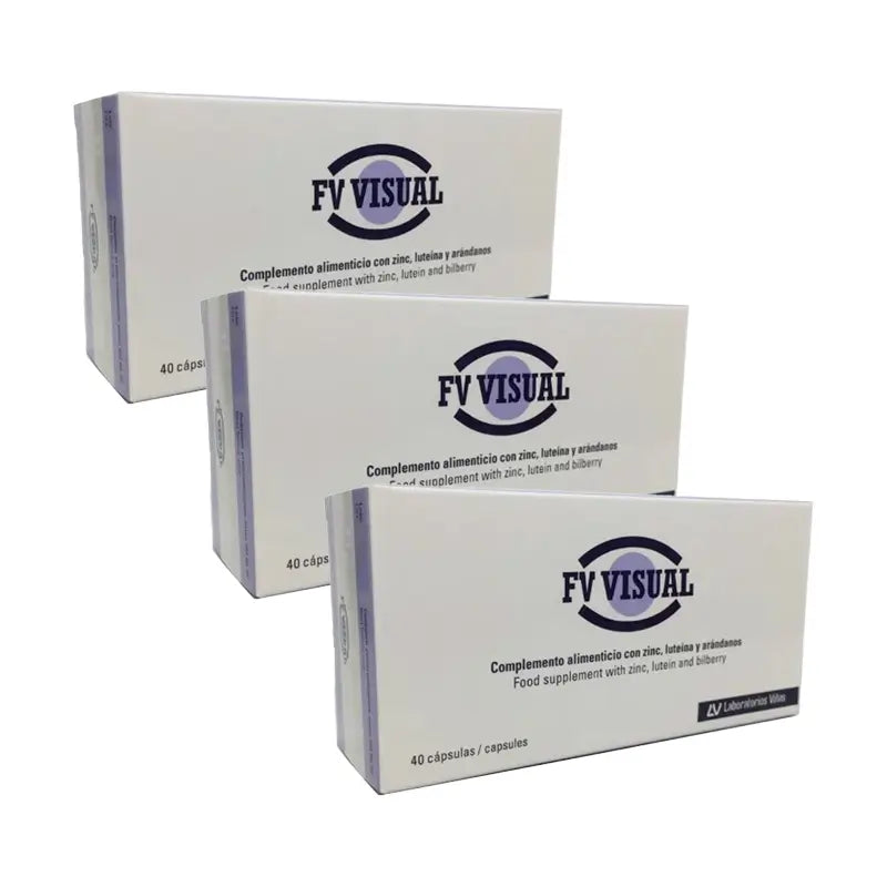 Fv Visual Triplo, 3 X 40 Capsule
