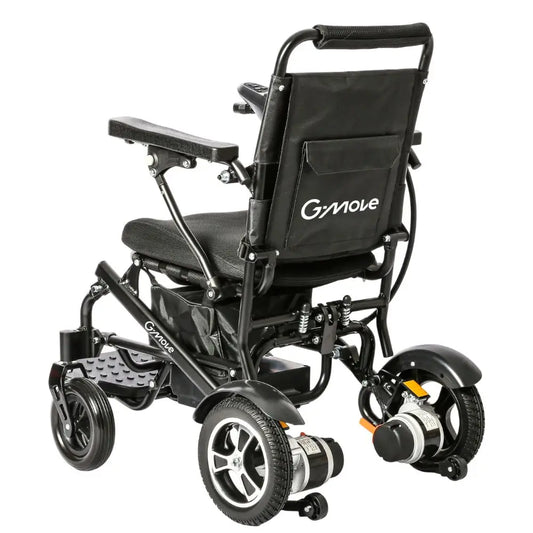 g-move a1, sedia a rotelle elettrica pieghevole, in alluminio