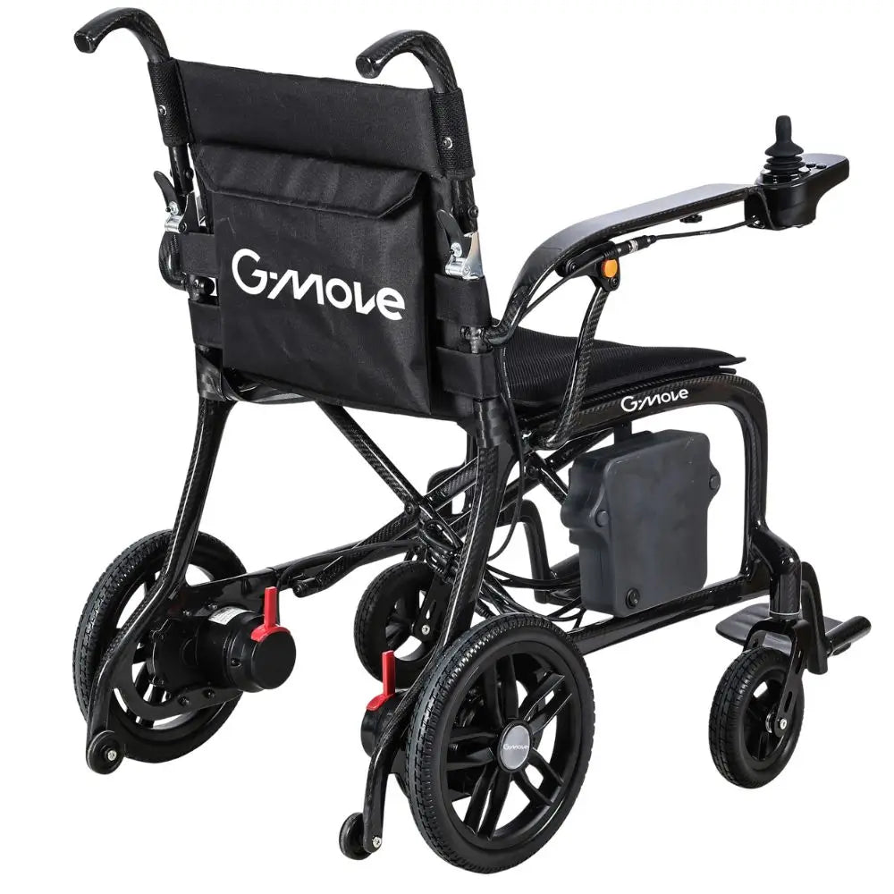 g-move c1, sedia a rotelle elettrica pieghevole, fibra di carbonio