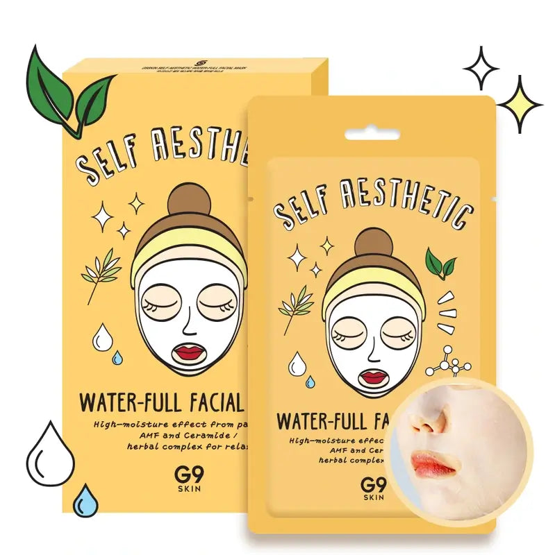 G9 Skin Self Aesthetic Maschera viso acquosa, 23 ml
