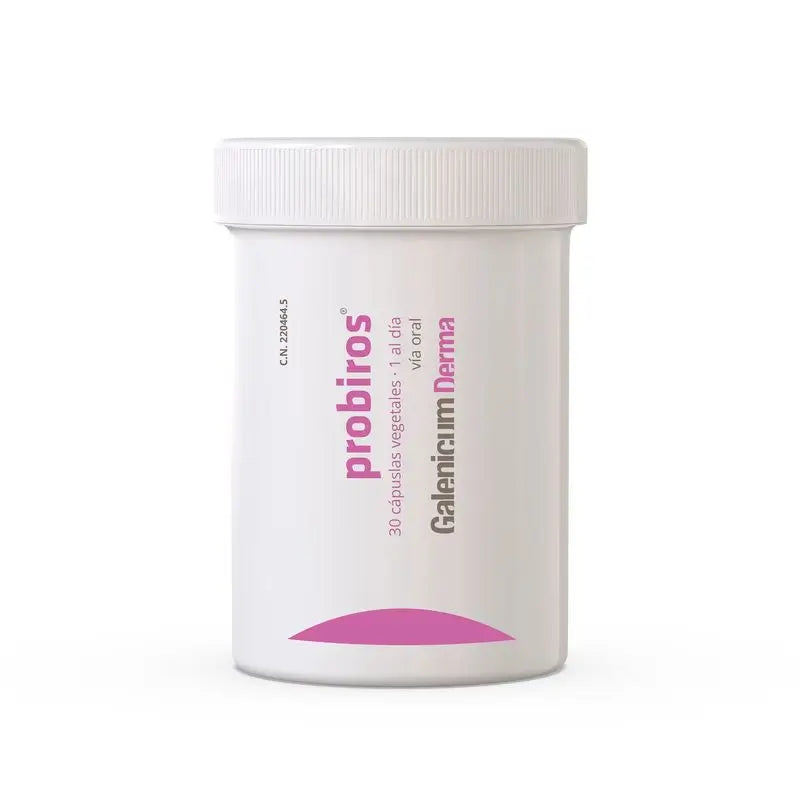 Galenicum Probiros Probiotico per pelli sensibili con tendenza alla rosacea, 30 caps.