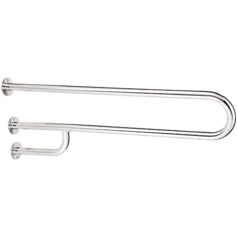 Garcia 1880 Corrimano di sicurezza, doppia U, acciaio inox