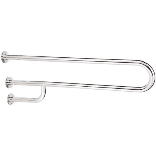 Garcia 1880 Corrimano di sicurezza, doppia U, acciaio inox