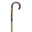 García 1880 Canna di castagno fiammata, con disegno, con gomma