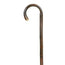 García 1880 Bastone da passeggio in castagno fiammato, signora, con, con gomma