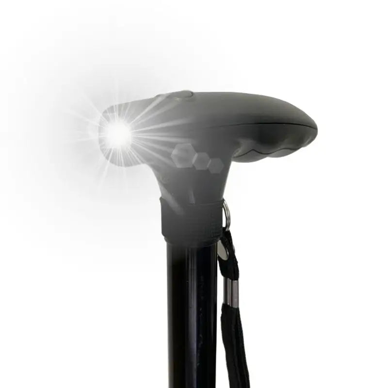 Garcia 1880 Canna pieghevole con luce con base larga