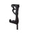 Garcia 1880 Bastone da passeggio inglese Plus nero (coppia)