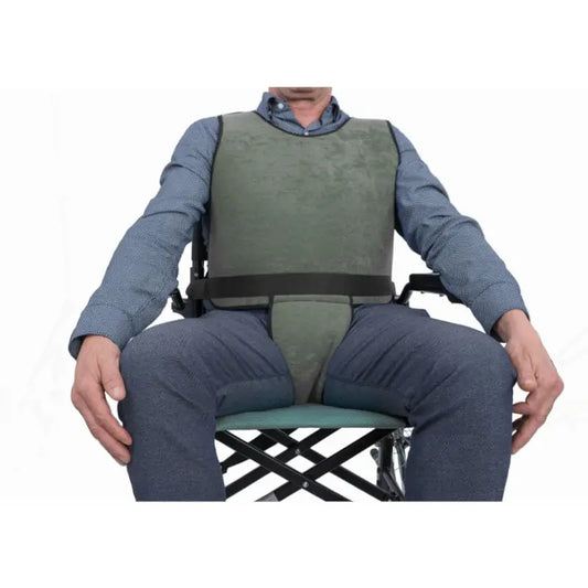 Gilet di sicurezza perineale per sedia a rotelle Garcia 1880