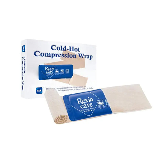 Garcia 1880 Cuscinetto riscaldante per caviglie in gel freddo con copertura