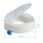 Garcia 1880 Soft Touch Wc Lift con coperchio e fissaggio, bianco