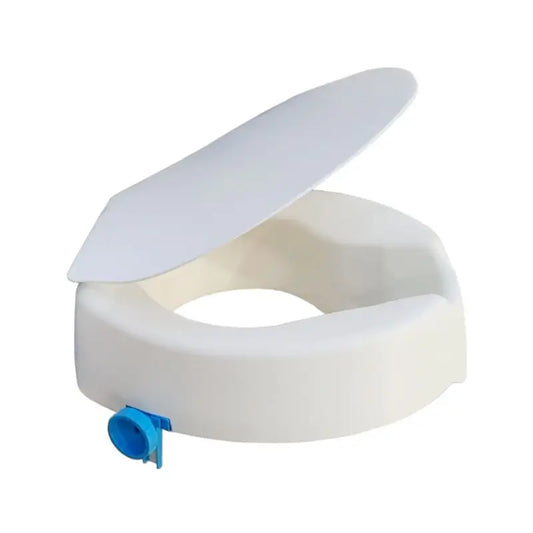 Garcia 1880 Soft Touch Wc Lift con coperchio e fissaggio, bianco