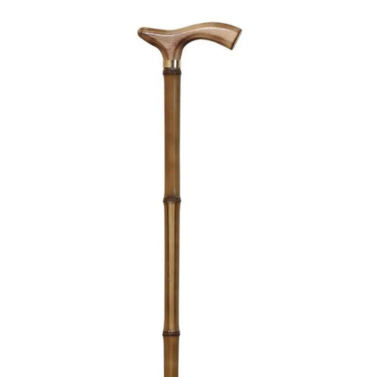 García 1880 Muletilla Bambu Pugno di bambù fiammato in legno piatto