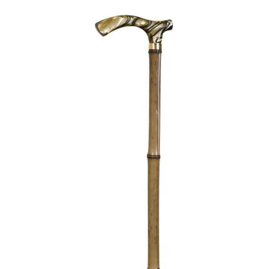García 1880 Muletilla Bambu Pugno di bambù Metacrilato Caramello
