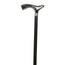 Garcia 1880 Muletilla in faggio nero manico piatto nichelato
