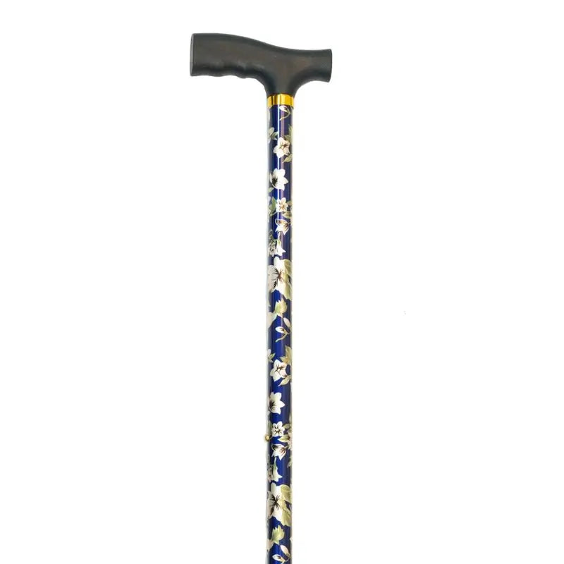 Garcia 1880 Muletilla estensibile Fiori blu Pugno di plastica