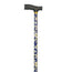 Garcia 1880 Muletilla estensibile Fiori blu Pugno di plastica