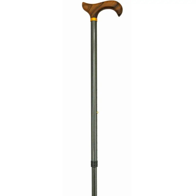 García 1880 Muletilla estensibile con timbro Plaid grigio scuro