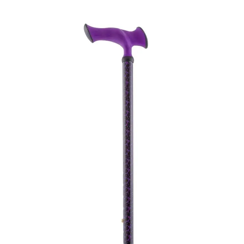 Stampella estensibile Garcia 1880, polsino ergonomico morbido viola