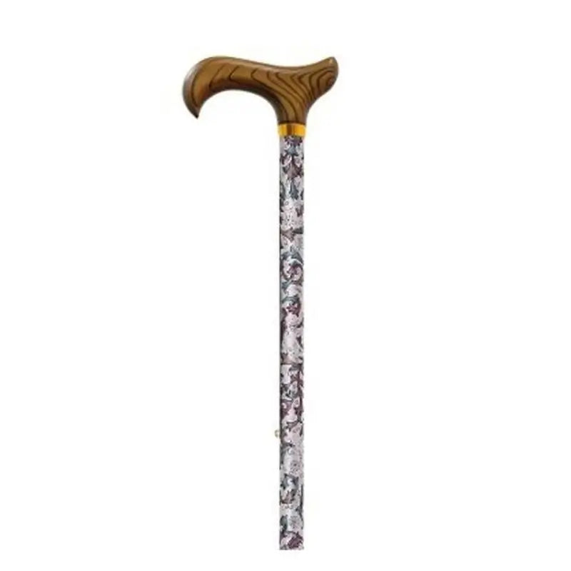 Stampella estensibile Garcia 1880, argento est. lilla e blu, legno P