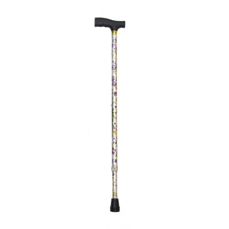 Garcia 1880 Muletilla estensibile Argento Flores Pugno di plastica