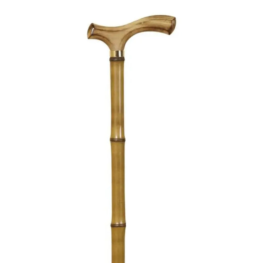 García 1880 Muletilla Bambu Pugno di legno fiammato Caballero